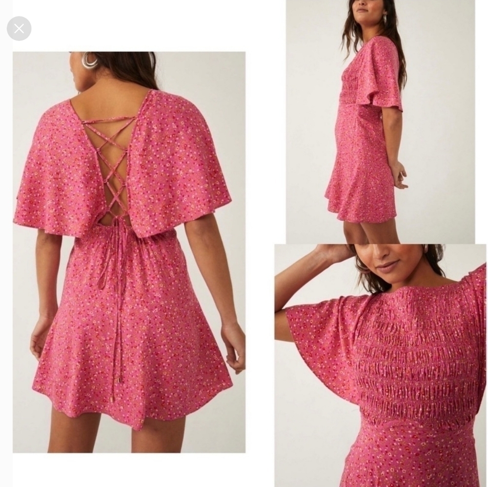FREE People Florence Femme Combo Mini Dress - Picture 2 of 14